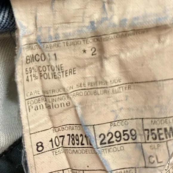 Z Zegna men city fit low rise blue jeans
Preppy luxury casual western size 38 - Picture 11 of 12